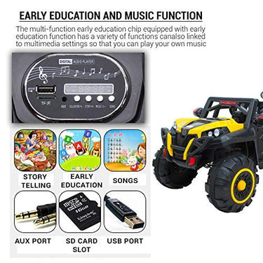 12v battery operated monster truck for kids